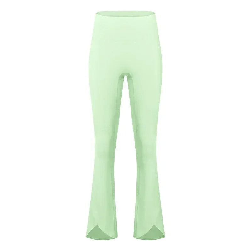 High-Rise Thermal Flared Leggings